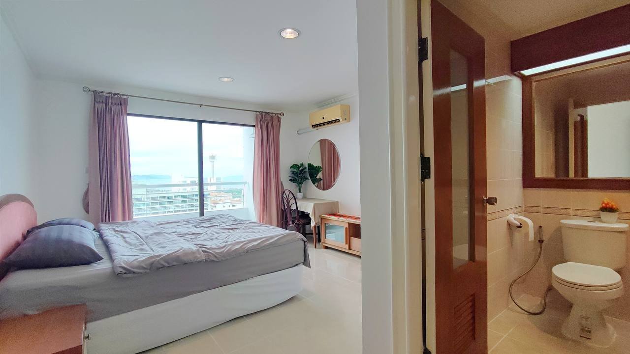 Chambre à coucher du complexe hôtelier de Pattaya